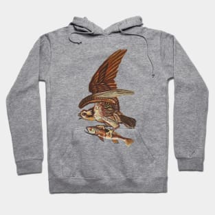 Ospreay eagle catching a fish Hoodie